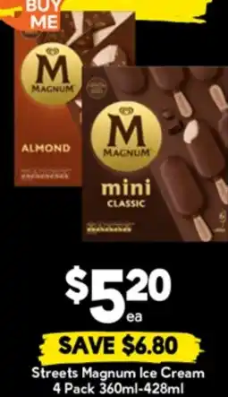 Drakes Streets Magnum Ice Cream offer