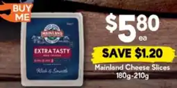 Drakes Mainland Cheese Slices offer