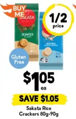 Drakes Sakata Rice Crackers offer