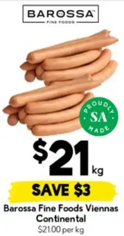 Drakes Barossa Fine Foods Viennas Continental offer