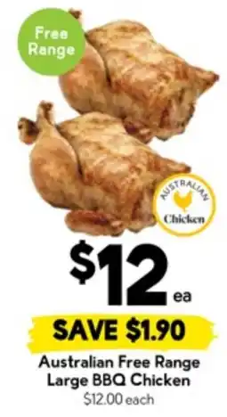 Drakes Australian Free Range Large BBQ Chicken offer
