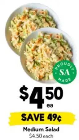 Drakes Medium Salad offer