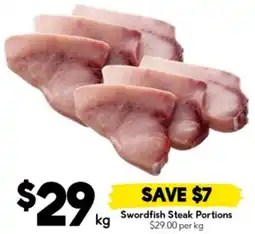 Drakes Swordfish Steak Portions offer
