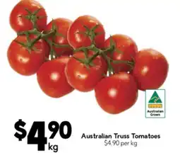 Drakes Australian Truss Tomatoes offer