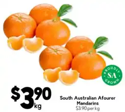 Drakes South Australian Afourer Mandarins offer