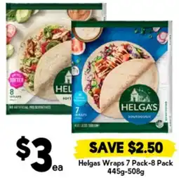 Drakes Helgas Wraps offer