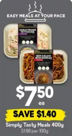 Drakes Simply Tasty Meals offer