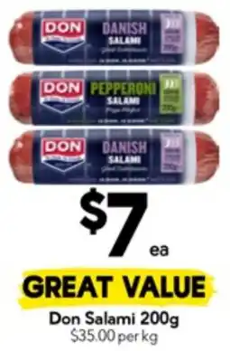 Drakes Don Salami offer