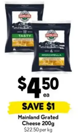 Drakes Mainland Grated Cheese offer