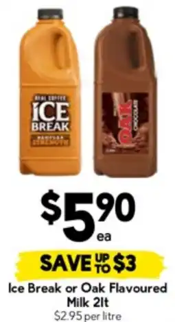 Drakes Ice Break or Oak Flavoured Milk 21t offer