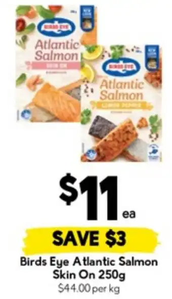 Drakes Birds Eye Atlantic Salmon Skin On offer
