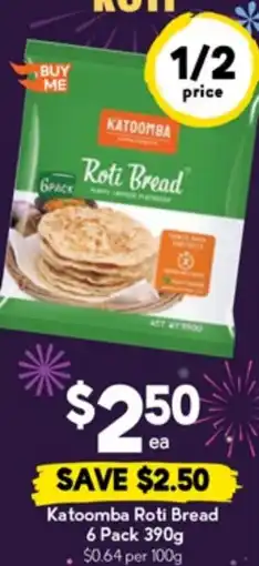 Drakes Katoomba Roti Bread offer