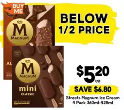 Drakes Streets Magnum Ice Cream offer