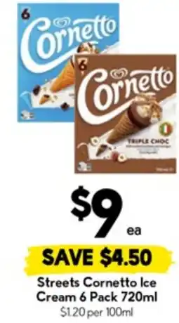 Drakes Streets Cornetto Ice Cream offer