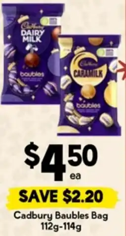 Drakes Cadbury Baubles Bag offer