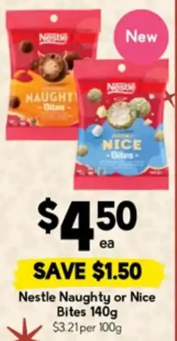 Drakes Nestle Naughty or Nice Bites offer