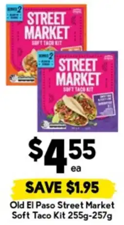 Drakes Old El Paso Street Market Soft Taco Kit offer