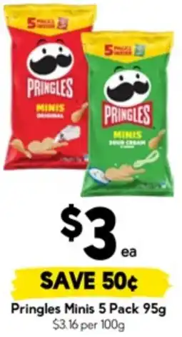 Drakes Pringles Minis offer