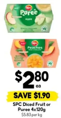 Drakes SPC Diced Fruit or Puree offer