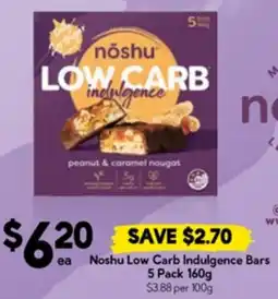 Drakes Noshu Low Carb Indulgence Bars offer