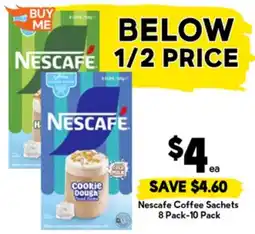 Drakes Nescafe Coffee Sachets offer