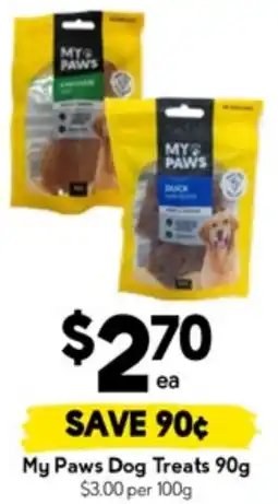 Drakes My Paws Dog Treats offer