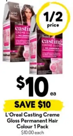 Drakes L'Oreal Casting Creme Gloss Permanent Hair Colour offer