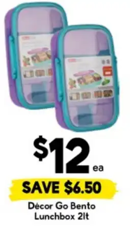 Drakes Décor Go Bento Lunchbox offer