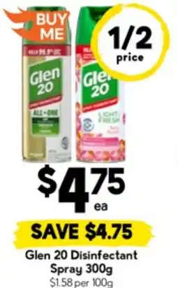 Drakes Glen 20 Disinfectant Spray offer