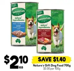 Drakes Nature's Gift Dog Food offer