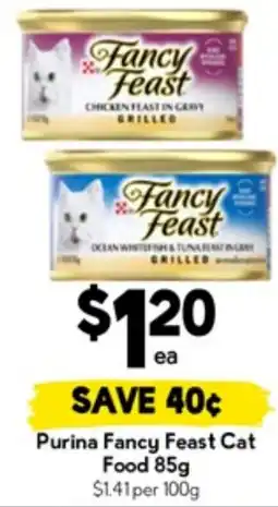 Drakes Purina Fancy Feast Cat Food offer