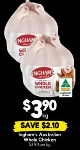 Drakes Ingham's Australian Whole Chicken offer