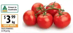 Supabarn Truss tomatoes offer