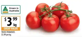 Supabarn Truss tomatoes offer