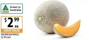 Supabarn Rockmelon whole offer