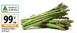 Supabarn asparagus bunch offer