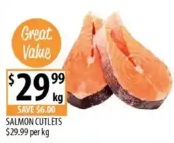 Supabarn Salmon cutlets offer