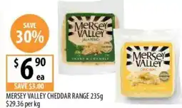 Supabarn Mersey valley cheddar range offer