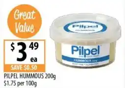 Supabarn Pilpel hummous offer