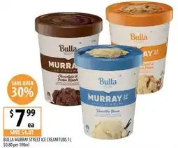 Supabarn Bulla murray street ice cream tubs offer
