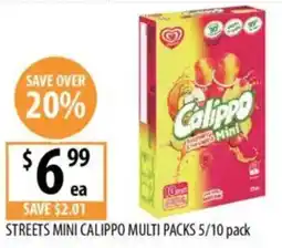 Supabarn Streets mini calippo multi packs offer