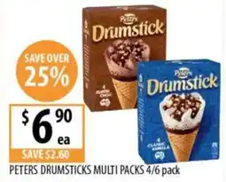 Supabarn Peters drumsticks multi packs offer