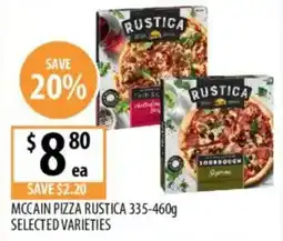 Supabarn Mccain pizza rustica offer