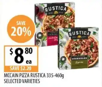 Supabarn Mccain pizza rustica offer