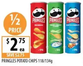 Supabarn PRINGLES POTATO CHIPS offer