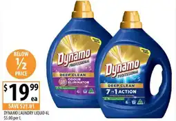 Supabarn Dynamo laundry liquid offer