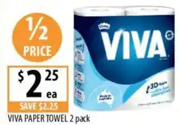 Supabarn Viva paper towel offer