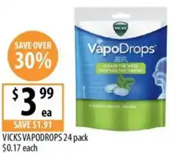 Supabarn Vicks vapodrops offer
