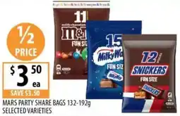 Supabarn Mars party share bags offer