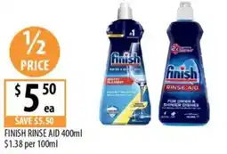 Supabarn Finish rinse aid offer